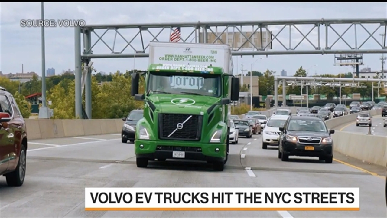 Volvo Electric Trucks Hit New York City Streets